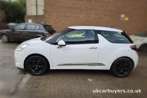 White Citroen DS3 bought in North Yorkshire White Citroen DS3 bought in North Yorkshire
